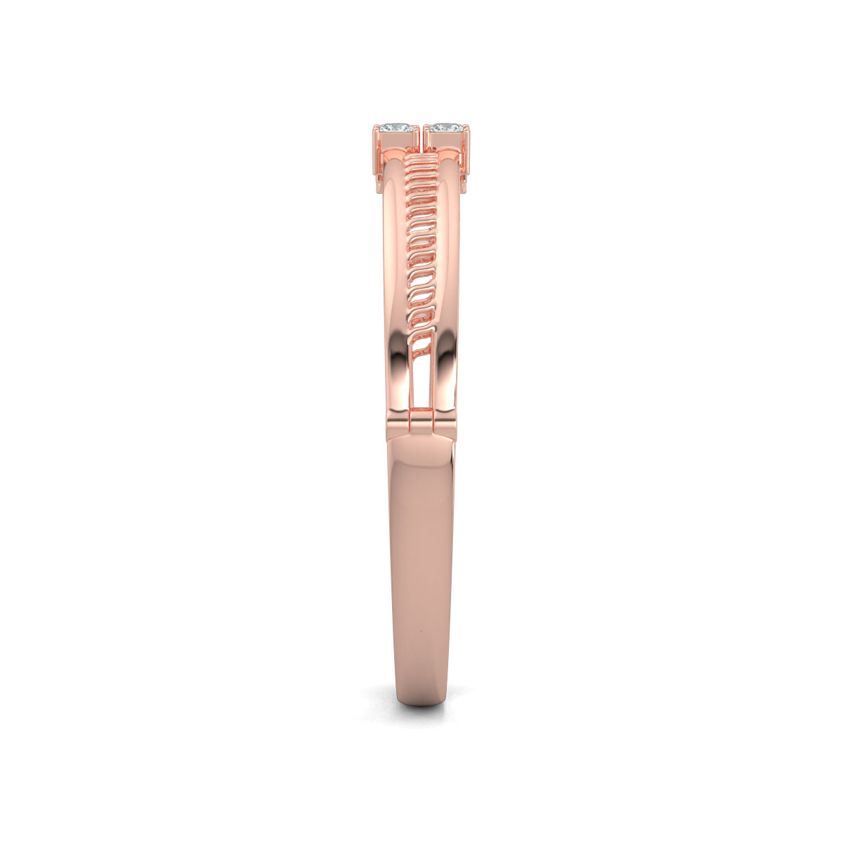 Rose Gold, Diamond Bracelet, Crown Glimmer Bracelet, Natural Diamonds, Lab-Grown Diamonds, Princess Cut Diamonds, Marquise Diamonds, Round Diamonds, Luxury Jewelry, Statement Bracelet, Fashion Accessories