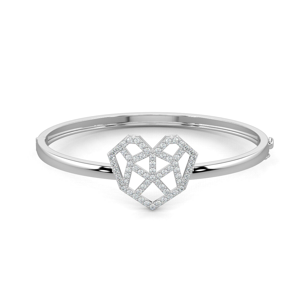 White Gold, Diamond Bracelet, Arachnid Sparkle Diamond Bracelet, Oval Bracelet, Natural Diamonds, Lab-Grown Diamonds, Heart-Shaped Design, Spiderweb Bracelet, Exquisite Jewelry, Luxury Bracelet, Dazzling Diamonds, Elegant Accessories, Sophisticated Jewelry, Diamond Bracelet