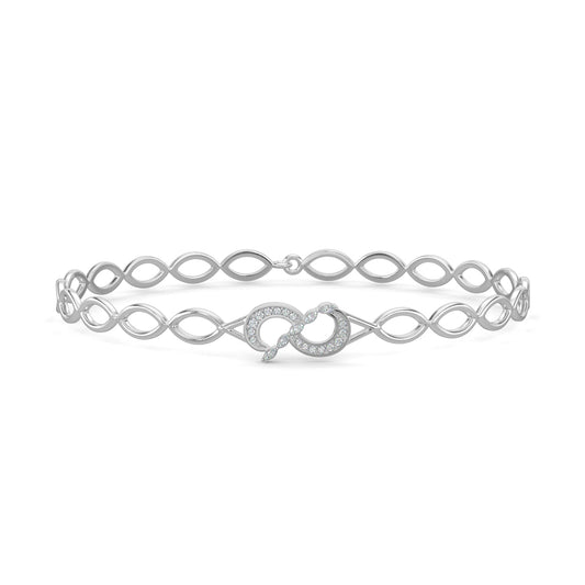 White Gold, Diamond Bracelet, Natural diamond bracelet, Lab-grown diamond bracelet, eternal chain bracelet, diamond bracelet, chain band bracelet, marquise diamonds, round diamonds, elegant jewelry, timeless design