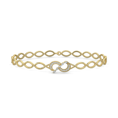 Yellow Gold, Diamond Bracelet, Natural diamond bracelet, Lab-grown diamond bracelet, eternal chain bracelet, diamond bracelet, chain band bracelet, marquise diamonds, round diamonds, elegant jewelry, timeless design