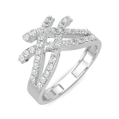 White Gold, Diamond Ring, Diamond ring, Bella Crown Diamond Ring, Italian design ring, Everyday diamond ring, Natural diamond ring, Lab-grown diamond ring, Split shank diamond ring, Crown-inspired ring, Diamond-studded ring